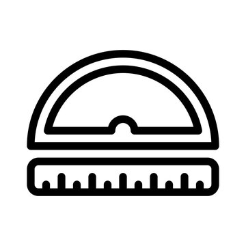 protractor line icon