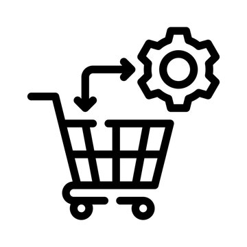 procurement line icon