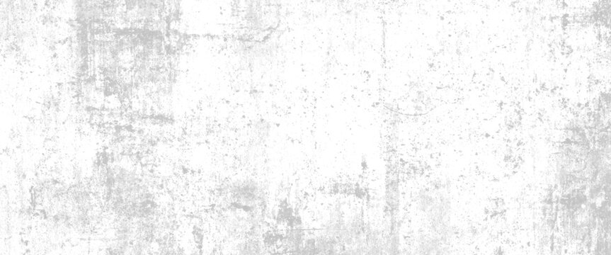 White textured background with subtle grey distressed marks and speckles