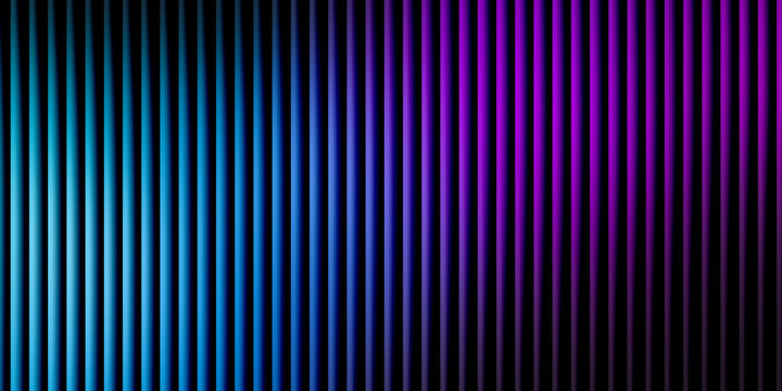 Abstract background with vertical stripes in blue and purple hues, vertical