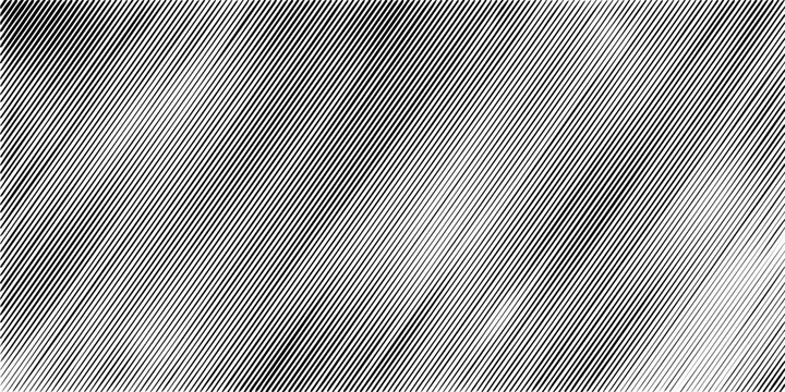 Thin slash lines seamless pattern. Repeating subtle diagonal lines background. Fine tilt pinstripe linear wallpaper. Abstract slanted stripes backdrop. Repeated oblique strip texture overlay. Vector