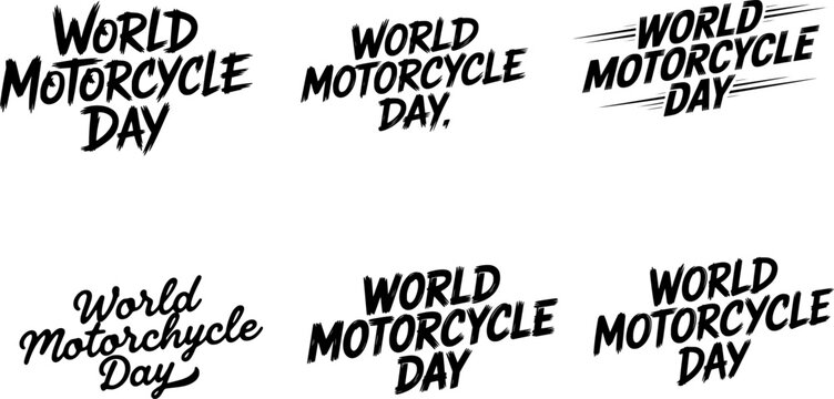 World Hydrography Day hand-lettered typography set featuring bold and elegant script font variations, perfect for science awareness campaigns, ocean education promotions, geographic survey designs