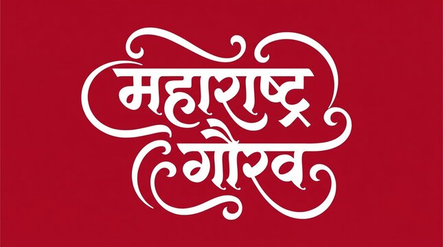 Ashadhi Ekadashi calligraphy font Marathi