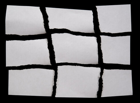 Ripped paper