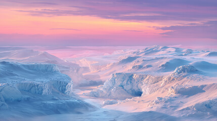 Fototapeta premium sunrise in the mountains