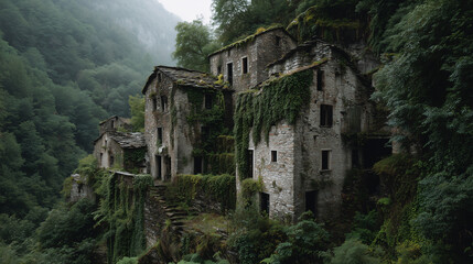 Obraz premium old abandoned house