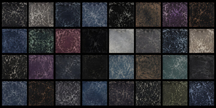 32 Vintage Acid Wash and Distressed T-Shirt Fabric Textures Set