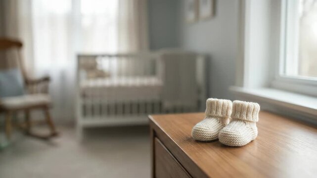 Little bootie wait: parental desire, fertility challenge, conceive struggle, future hope, family longing, gentle anticipation, reproductive issue, baby dream, human journey.