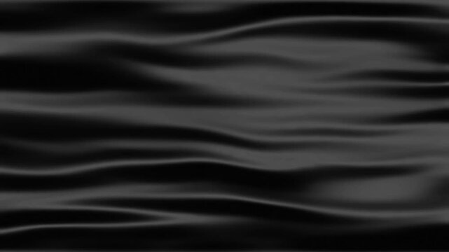 Black Platinum Luxury Silk Fabric Wave UHD