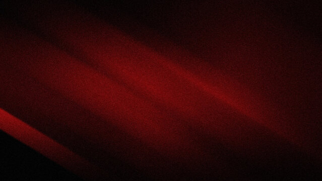 Deep crimson light sweeps across dark textured surface. Subtle gradient fades into shadowy recesses. Abstract composition evokes mystery and intensity