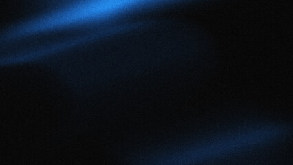Deep blue glow drifts across black expanse. Soft light curves like whispered secrets in darkness. Mysterious, quiet, and serene atmosphere evokes calm © shohibul jr 11