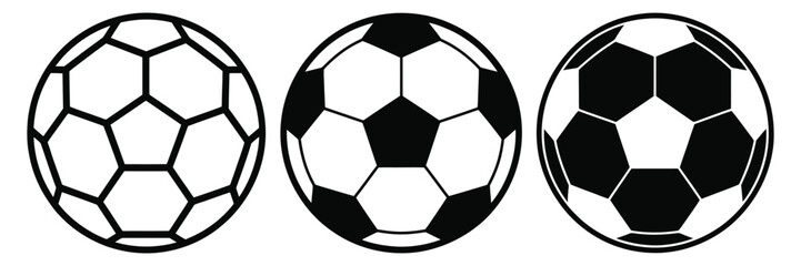 Soccer ball progression vector illustration © Ayat0002