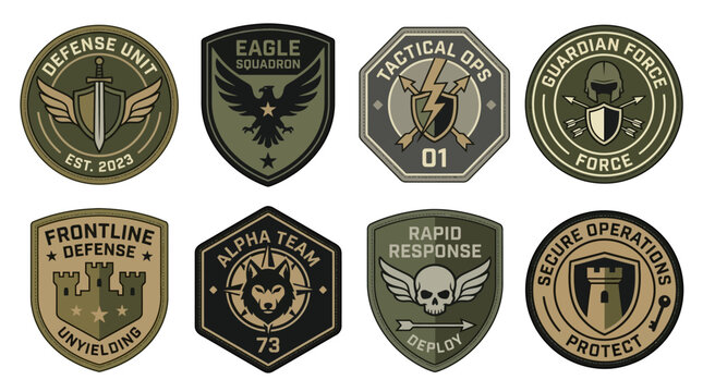 Military Patches: Tactical Units, Special Forces, Defense Emblems