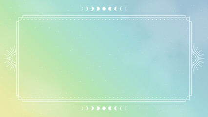 宇宙 神秘 スピリチュアル 星 幻想 配信 サムネイル バナー デザイン 背景 イラスト   © ラムネマテリアル（公式）