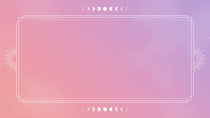 宇宙 神秘 スピリチュアル 星 幻想 配信 サムネイル バナー デザイン 背景 イラスト   © ラムネマテリアル（公式）