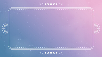 宇宙 神秘 スピリチュアル 星 幻想 配信 サムネイル バナー デザイン 背景 イラスト   © ラムネマテリアル（公式）