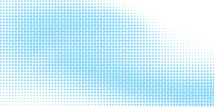 Triangle cloud background white dotted clouds in blue sky graphic