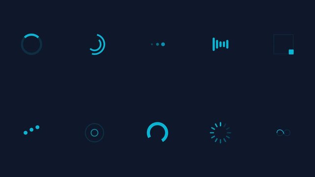 Loading Animation with Multiple Spinners