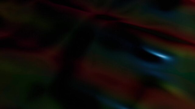 Abstract Shapes Dark Abstract Motion Graphics with Red Blue Green Light Gradients Subtle Cinematic Flowing Reflections for Modern Digital Content and