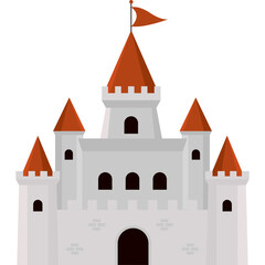 Fototapeta premium Medieval Castle Vector