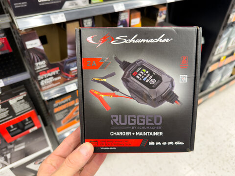 Schumacher Rugged Battery Charger Maintainer At O'Reilly Auto Parts