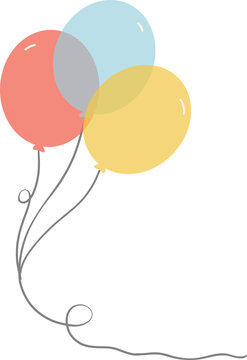 Birthday Dachshund celebration clip art