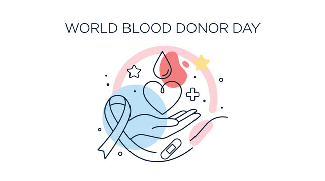 World Blood Donor Day Illustration