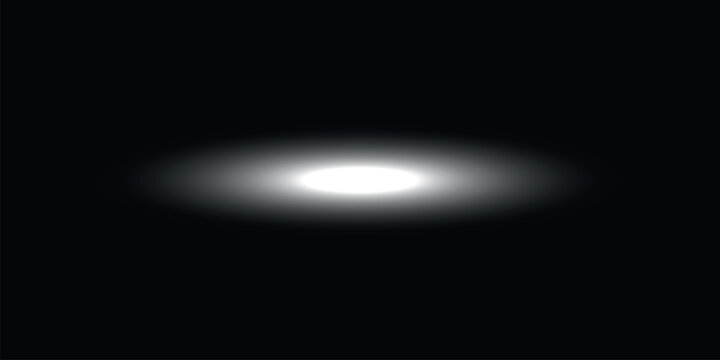 Mysterious glowing light circle, overlay effect vector element
