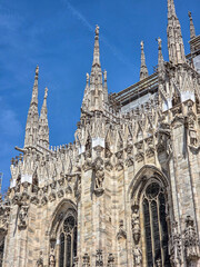 Naklejka premium The Duomo in Milan, Italy.