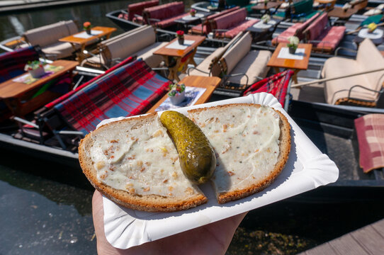 Grandma's Griebenschmalz&mdash;Lard Spread on Bread with Spreewald Pickles: A Tradition in the State of Brandenburg, Germany