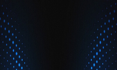 Twinkling blue stars on dark night sky © MSTJANNATUL