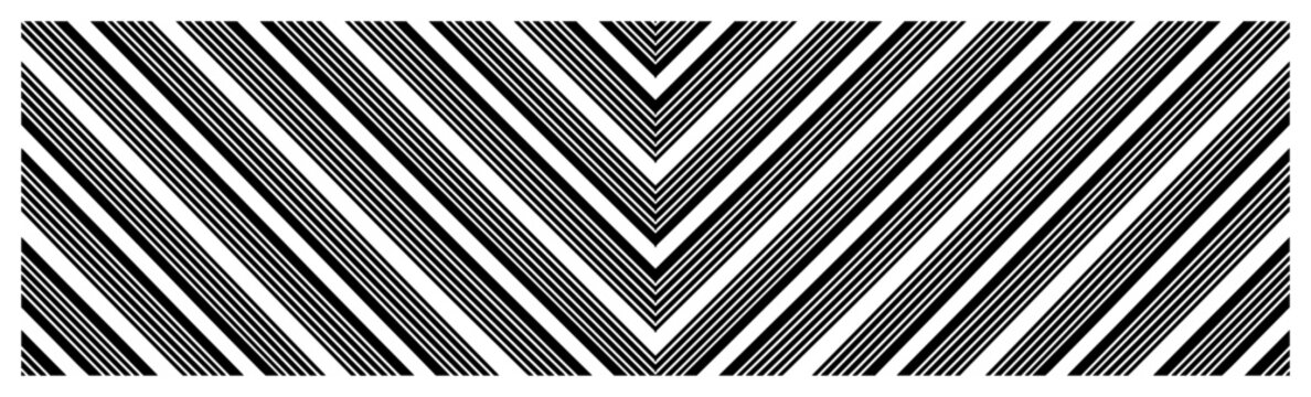 Diagonal parallel lines forming a chevron geometric pattern in minimalist style