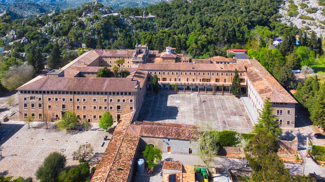 Lluc monastery in Mallorca, Spain