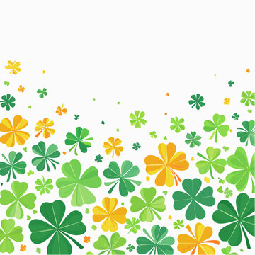 St. Patrick's Day Clover Pattern