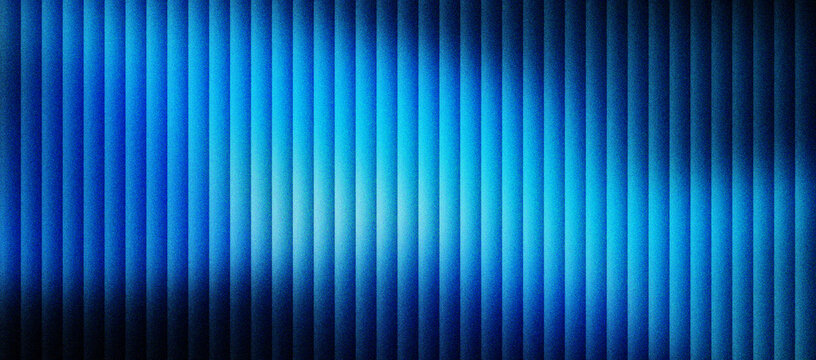 Abstract blue background with vertical lines and glowing light effects, modern neon blue texture for corporate presentations, futuristic digital backdrop with soft gradients and dark shadows