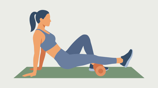 Foam Roller Muscle Recovery Massage