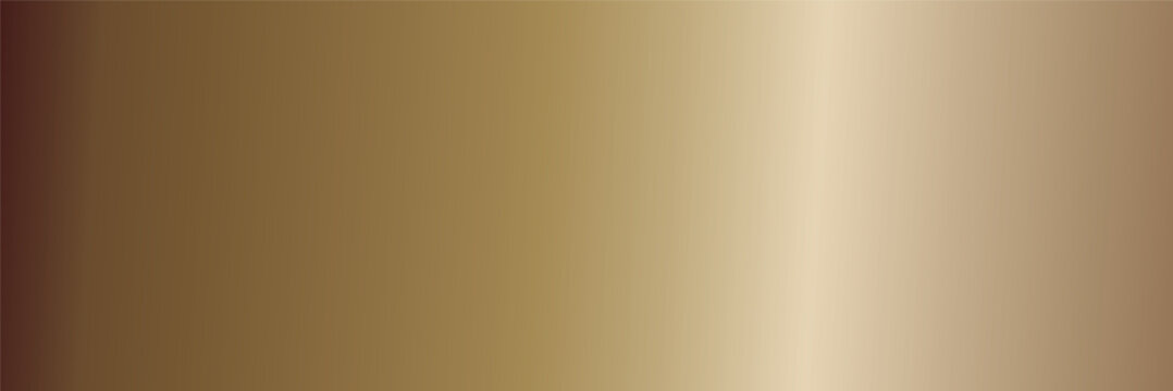 Gold brass texture. Luxurious gold foil background with smooth gradient texture, perfect for elegant design projects and premium golden surface application. Vector metal satin bg