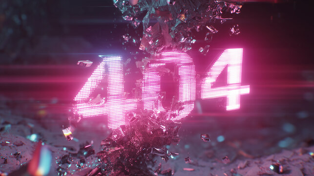 Neon 404