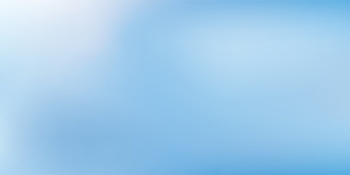Abstract light blue smooth mesh gradient background. Soft blurred vector backdrop for modern web design, business presentation, and tech UI UX screen
