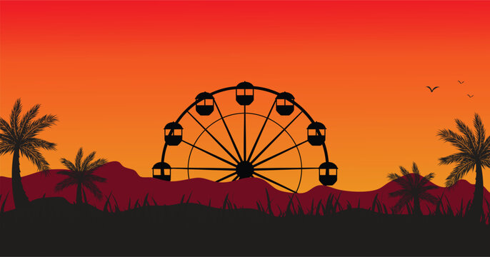 Coachella vibrant music festival vector