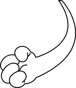 Comic Character Hand