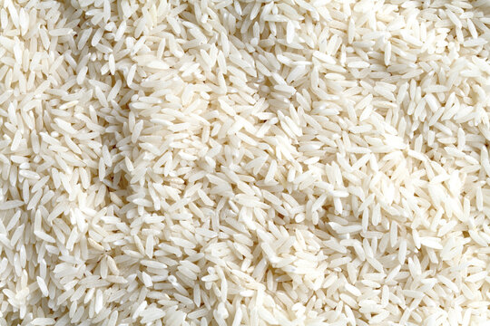 Patna rice, close-up