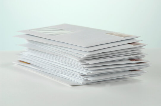 Envelopes with stamps