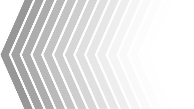 Direction concept, neon arrow icon, arrows indicates the direction of the overlay video layer. and looping neon line arrow icon 4k video animation.