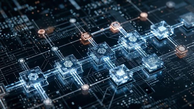 Closeup of a distributed ledger audit trail on a reinsurance settlement platform highlighting transaction verification details in crisp clarity.