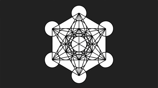 Geometric Sacred Symbol Design.