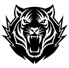 Fototapeta premium head of a tiger