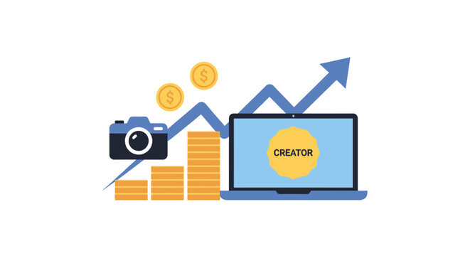 Creator economy and financial growth.