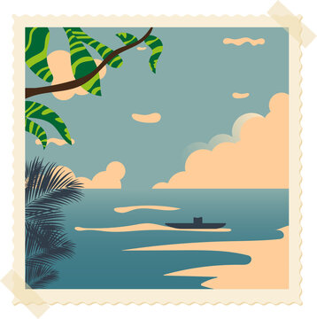 vintage summer background