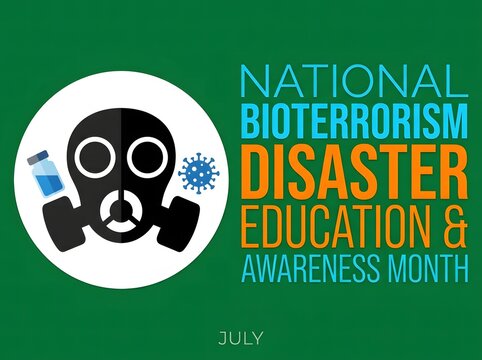 National Bioterrorism Disaster Education Awareness Month Design